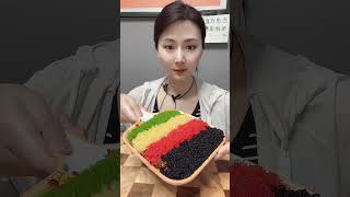 ASMR TOBIKO EGGS 날치알 | BIG BITES (EXTREMELY SATISFYING CRUNCHY EATING SOUNDS) NO TALKING #0808