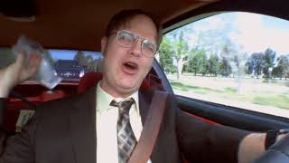 The Office Dwight Changes His Car With Mose