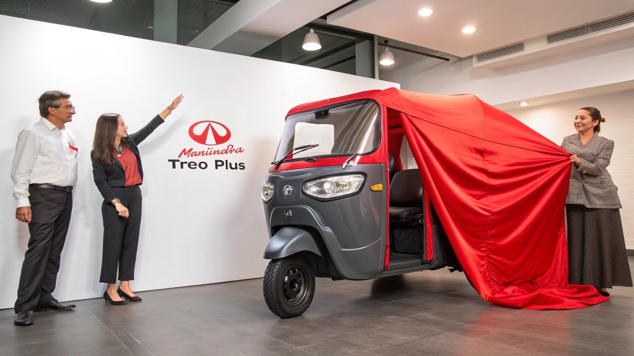 🚨 Новый рикша Mahindra Treo Plus 2025 года | Запас хода 150 км ⚡ Нулевой расход топлива!