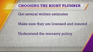 The BBB shares tips on how to tackle home plumbing projects