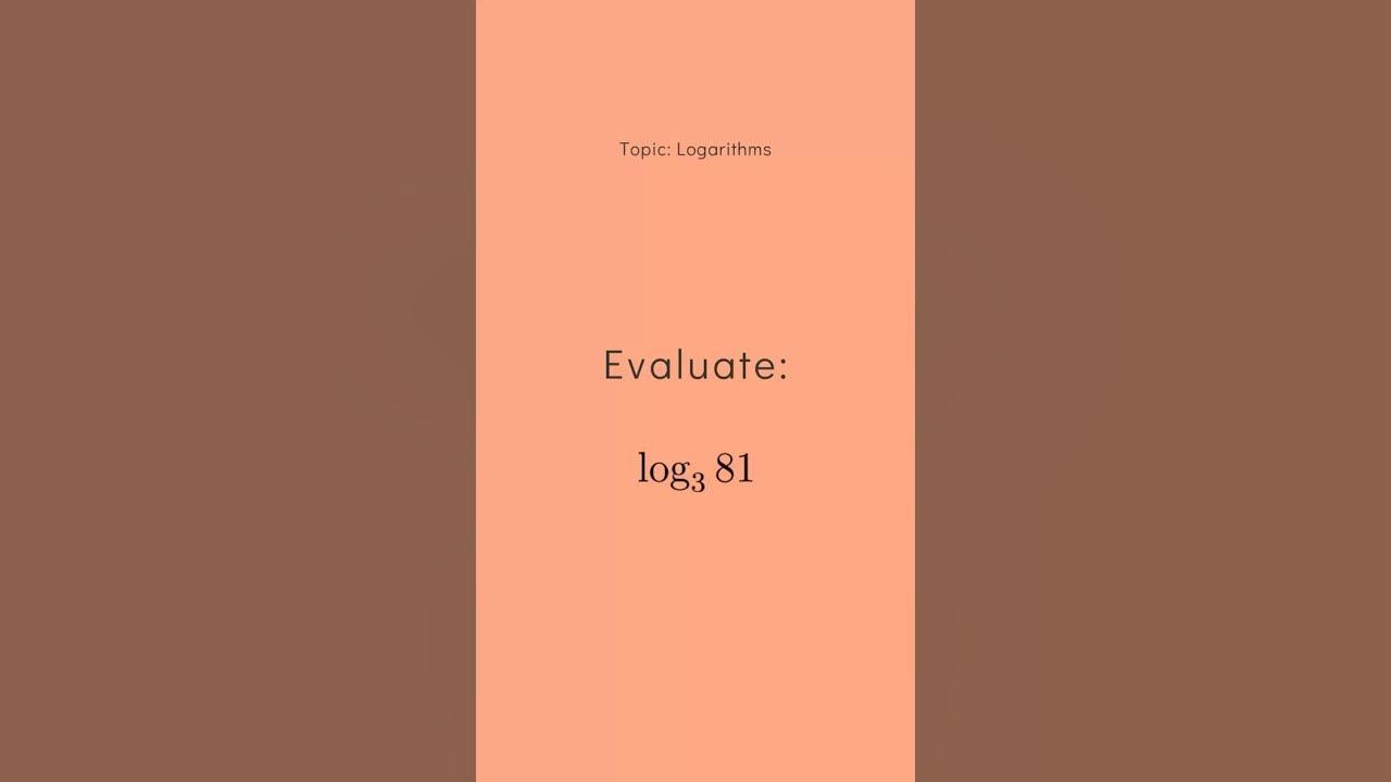 What Is Log Base 3 Of 81 QuickSolveMath Logarithms Exponents what-is-log-base-3-of-81-quicksolvemath-logarithms-exponents