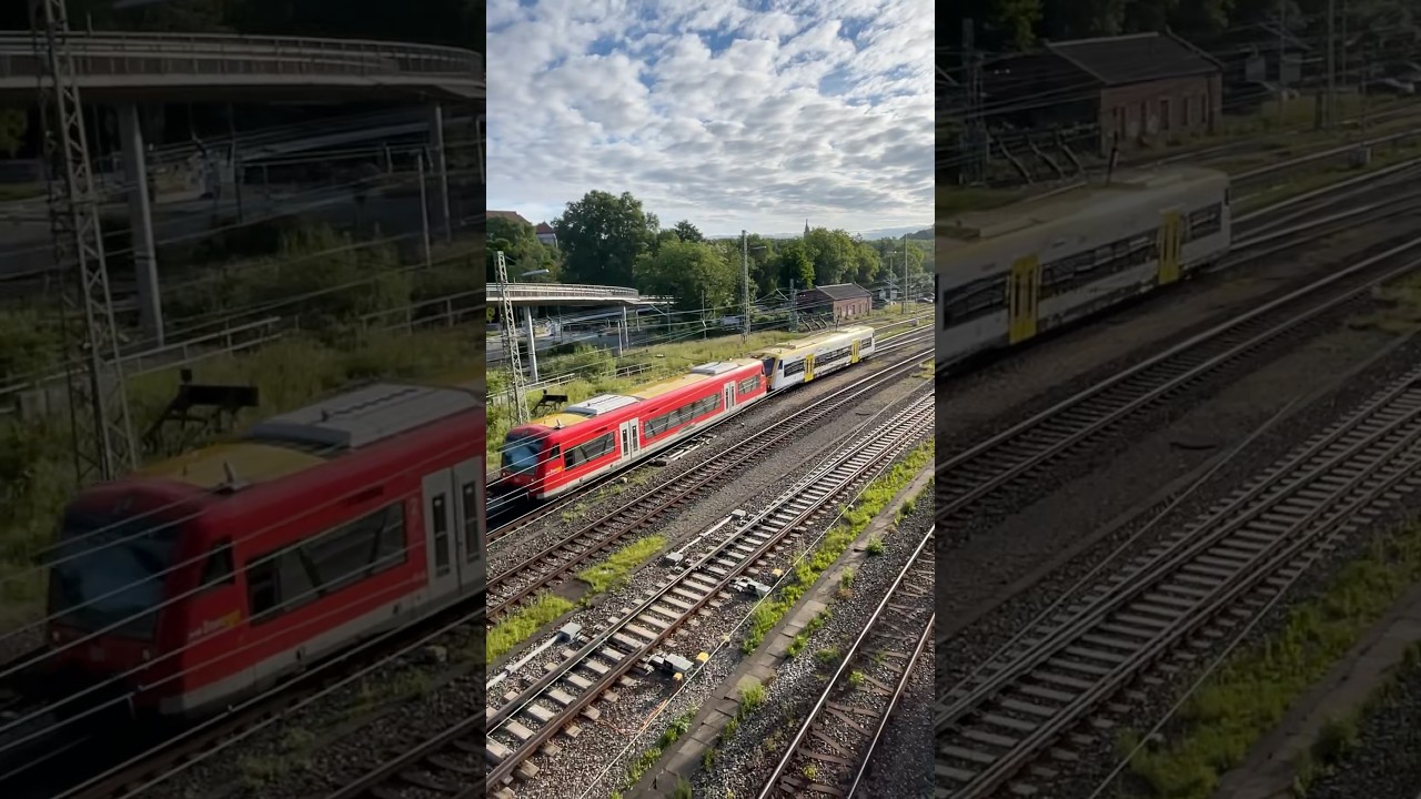 DB Baureihe 650 RegioShuttle RS 1 Doppeltraktion als RB 74 nach Horb 