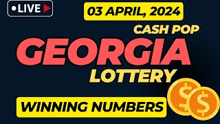 Georgia Cash Pop Lottery Results For - 03 Apr, 2024 - Early Bird - Powerball - Mega Millions Drawing