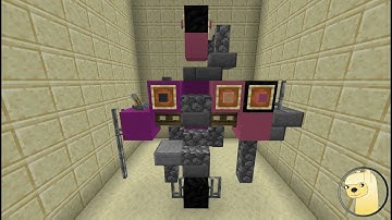 Minecraft - How To Build Transformers 2 Arcee Sisters Combined Mode!