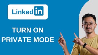 Details How to turn on private mode on LinkedIn News