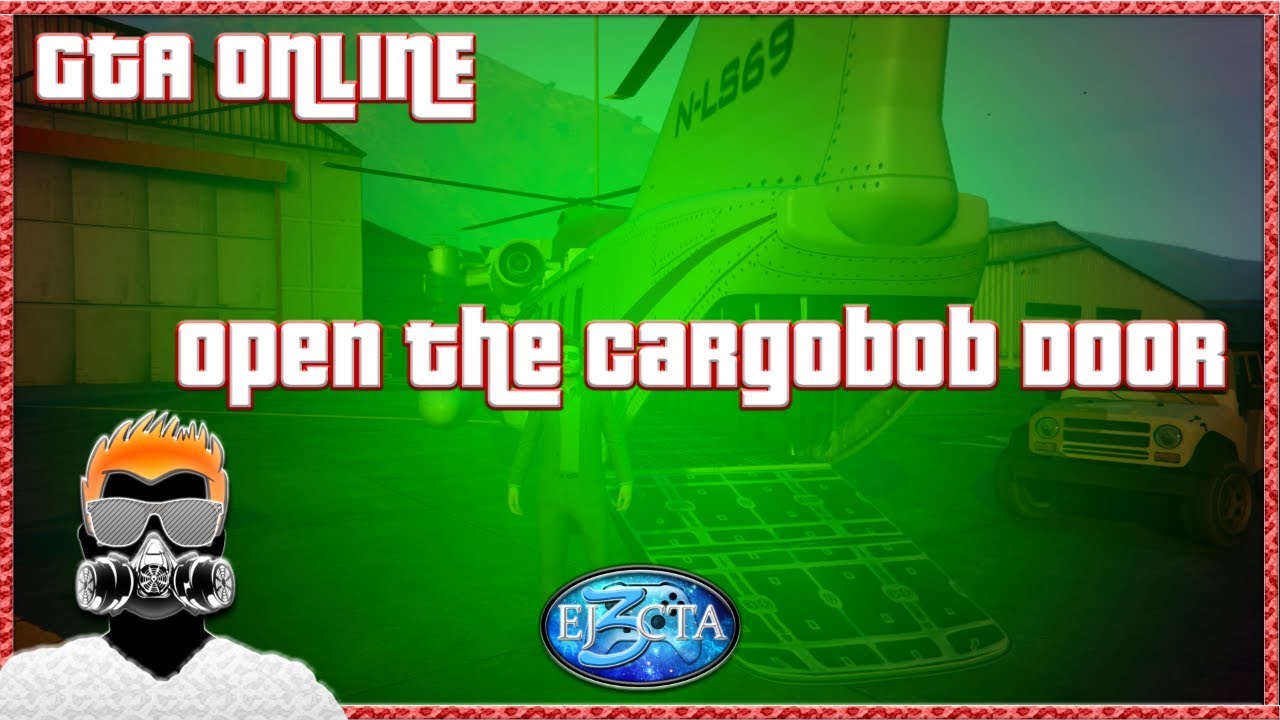 GTA 5 Online Open The Cargobob Door!! YouTube