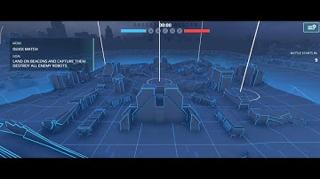 WAR ROBOTS Video #6 - Dead City Cyber Map - Raw Gameplay