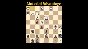Material Advantage 🗿💥 #chess #chessstrategy #lichesstitledarena #chessgame #shortsvideo