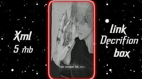 New Trend Sad💔Xml File || 🥺Broken Sad🥀Xml Present || New Trend #sad #broken #breakup @UniqueRAJIB2