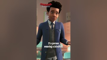 Miles Intentionally Fails Test | Spider-Man: Into The Spider-Verse (#shorts)