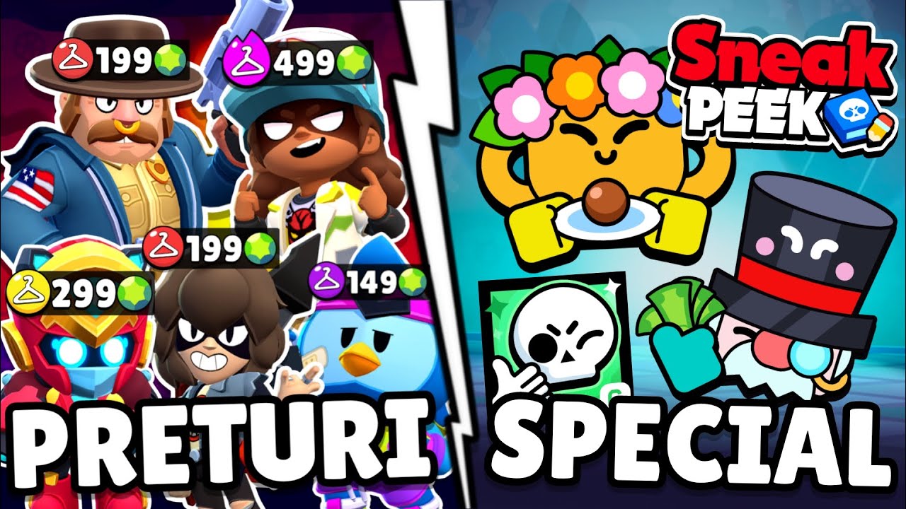 NOILE SKINURI, PINS SPECIALE, COLLAB LEAK & ALTELE | Brawl Stars News ...