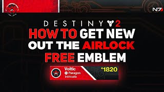 Out The Airlock Emblem! Free Secret Emblem | Destiny 2 x Mass Effect Collab