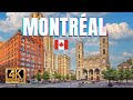 Montreal Canada Walking Tour Old Montreal 4K Ultra HDR 60fps 