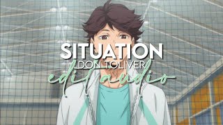 edit audio - situation (don toliver)