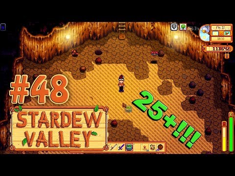 Видео: Шахта Черепа. 25 уровень наш! ☀ Stardew Valley Прохождение #48