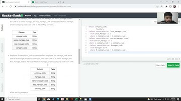 SQL HackerRank Solutions | Hackerrank New Companies query