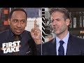 Stephen A. accuses Max of overreacting to Nick Foles, Eagles’ win vs. Rams | First Take