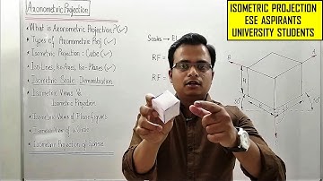 Isometric Projection | Concept and Objective Problems | Engineering Drawing | ESE Prelims |
