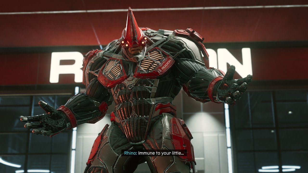 Marvel's Spider Man Miles Morales - Part 22 - Roxxon Rhino Boss Fight ...