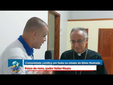Bispo Dom Jurací fala sobre as posses dos padres da Diocese de Amargosa transferidos de paróquias