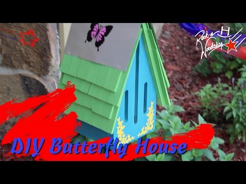 Video: Gör-det-själv fjärilsskydd: Hur man bygger ett fjärilshus för trädgården