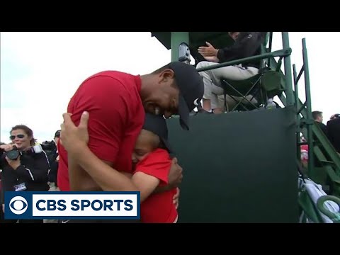 Tiger Woods celebrates emotional 2019 Masters win with his family | CBS Sports