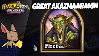 The GREAT Azamakrakaraararma | Firebat Hearthstone Battlegrounds