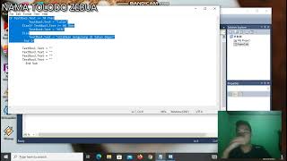 Input Data Mahasiswa Menggunakan Visual Basic 2010