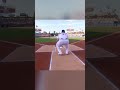 Kylian Mbappé traded ⚽️ for ⚾️ when he threw out the first pitch at Dodger Stadium in 2019