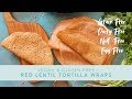 Quick & Easy Gluten free Red Lentil Wraps | Paleo, Vegan, High Fiber