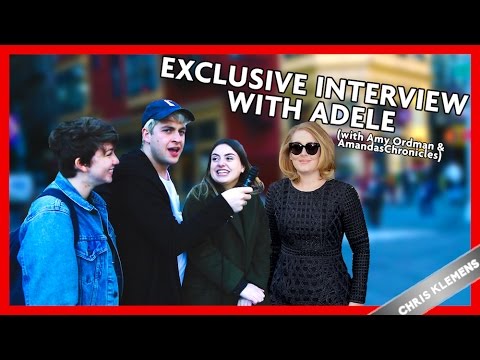 Exclusive Interview With Adele (with Amy Ordman And Miles McKenna) | Chris Klemens