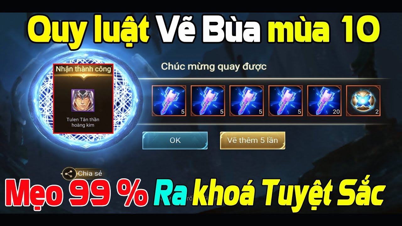 Đã Tìm Ra Quy Luật Vẽ Bùa Mùa 10 