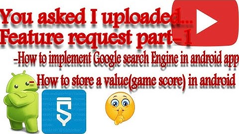 How to implement Google Search Engine and more...|Sketchware Tutorials