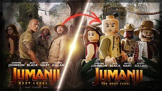 Making LEGO Jumanji : Next Level Poster - Timelapse