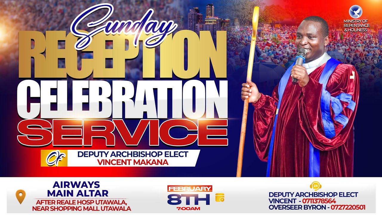 DAB ELECT VINCENT MAKANA RECEPTION - AIRWAYS MAIN ALTAR - FEBRUARY 8TH 2026
