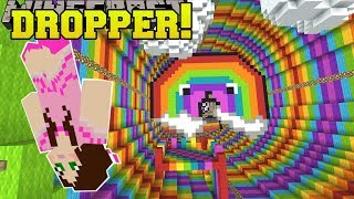 Minecraft: SUPER RAINBOW DROPPER!!! - KING OF THE DROPPER - Custom Map [2]