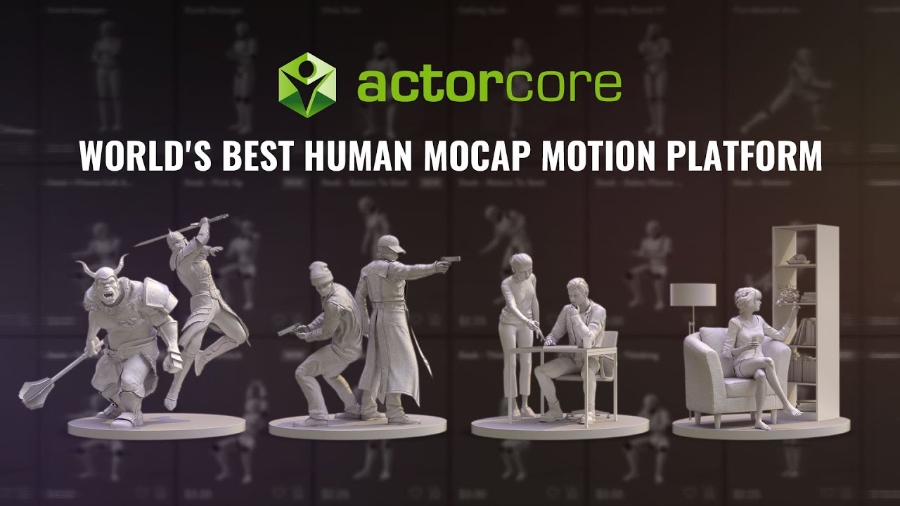 ActorCore - Reallusionによる高品質なヒューマンモーション