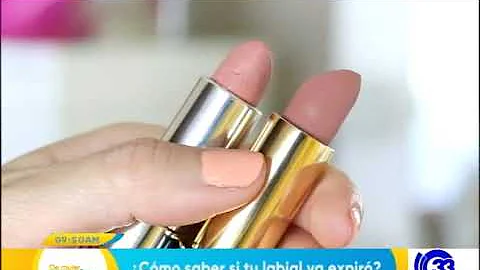 ¿Se puede utilizar una barra de labios caducada?