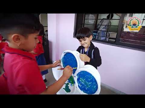 Video Coloring Activities at Pre Primary Vidyasagar School, Indore