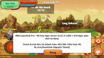 Cho Nick Ngọc Rồng Nếu kênh Đạt 100sup