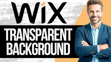 How To Make Logo Transparent Background in Wix