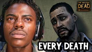 iShowSpeed Reacts To Every Death In The Walking Dead screenshot 4