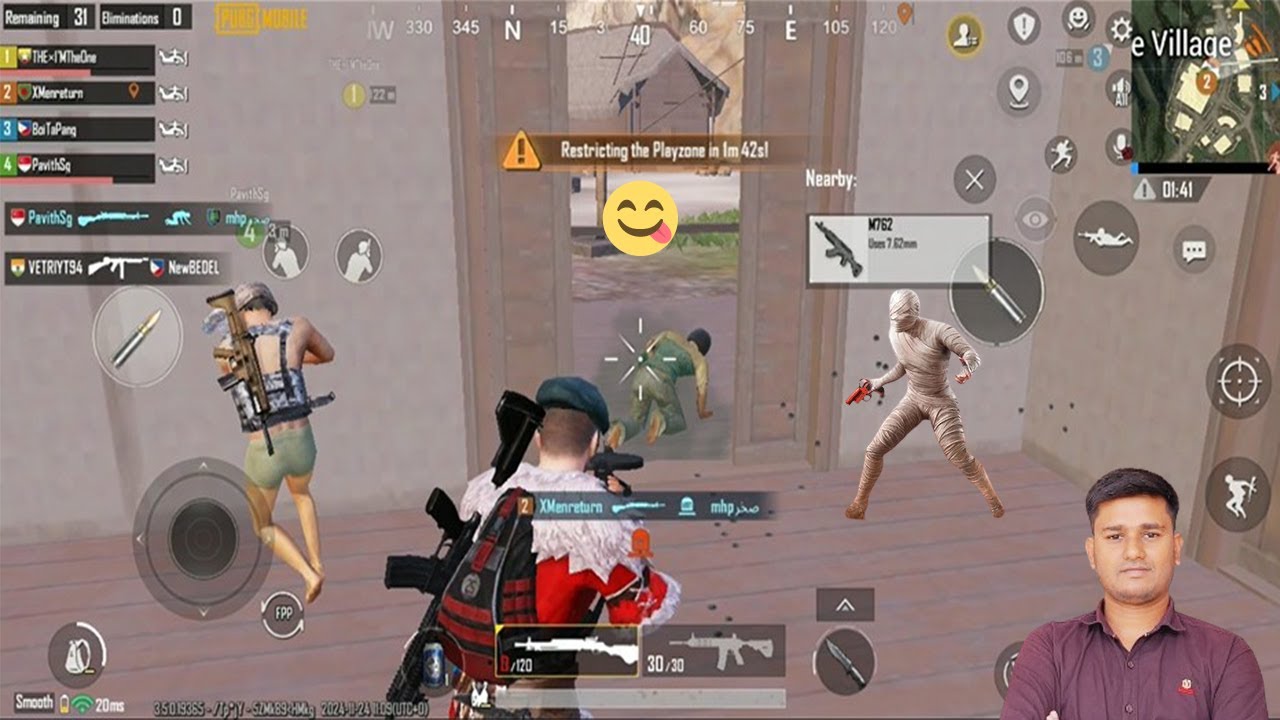 Insane 1v4 Clutch Moments You Need to See in PUBG Mobile!😍🎮 - YouTube