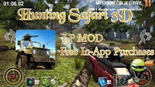 Hunting Safari 3D LP MOD APKs Free In-App Purchases ||| Techno Genius ||| screenshot 1