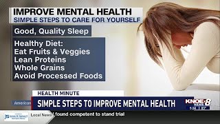 Simple steps to improve mental health Wealth