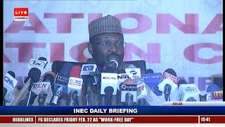 I Have No Reason Whatsoever To Contemplate Resigning - INEC Chairman