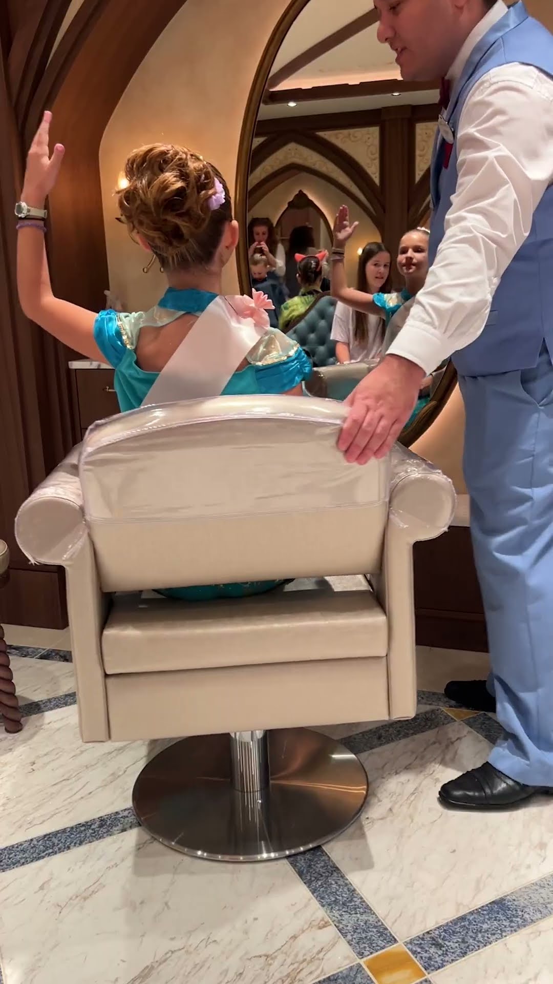 Princess Makeover! #disney gave us free tickets #disneytreasure #disneycruiseline