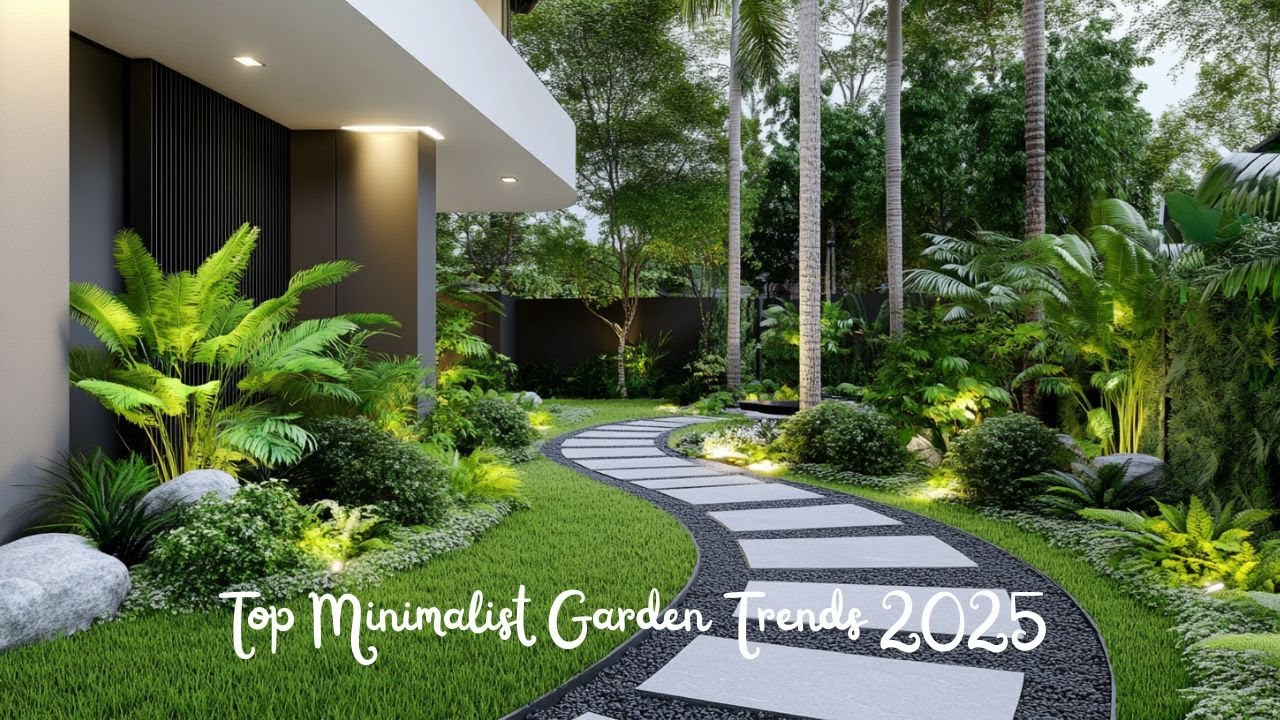 Top Minimalist Garden Trends 2025  Luxury Outdoor Living & Landscape Design