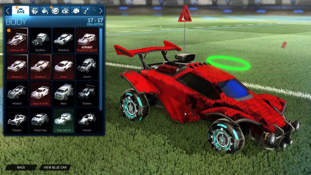 New Rocket League Decal!!! TRIGON!!! YouTube