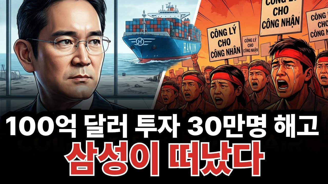 삼성이 베트남을 버린 진짜 이유? 뉴스에선 절대 말 안 해주는 내부 사정